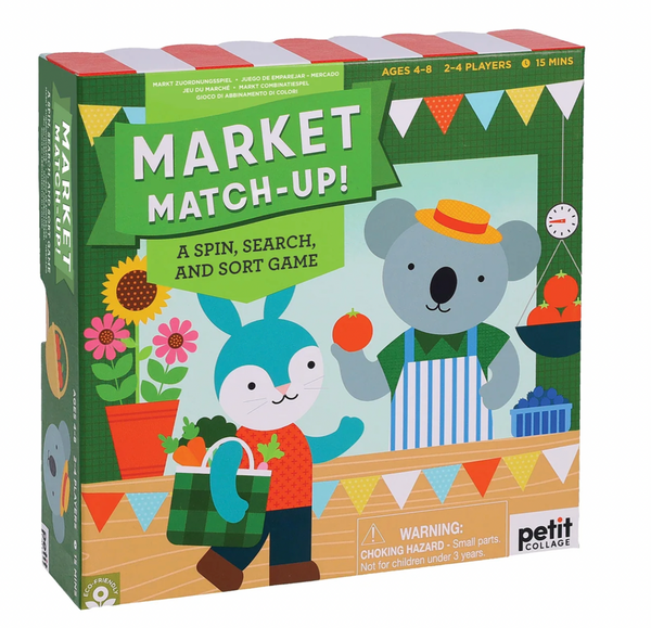Market Match-Up! Multi-Coloured - Petit Collage
