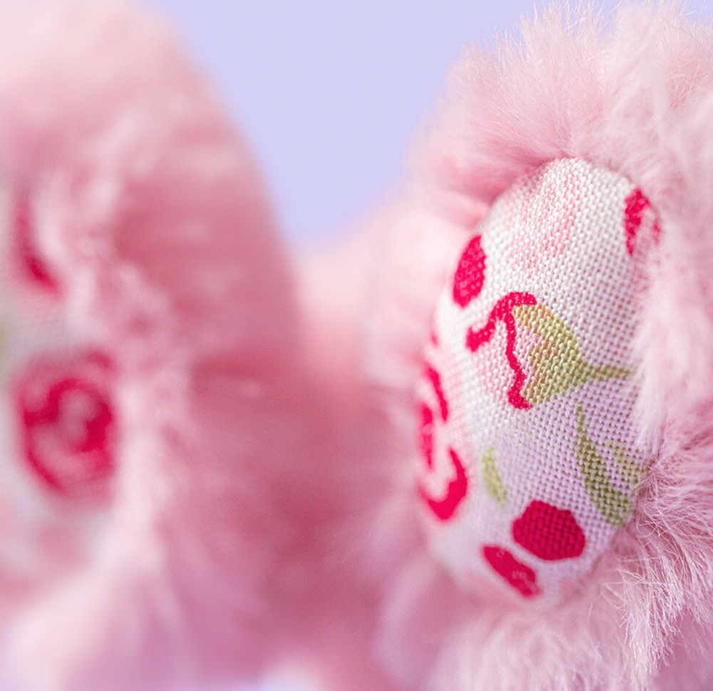 Blushkin Blossom Bunny Bag Charm - Jellycat