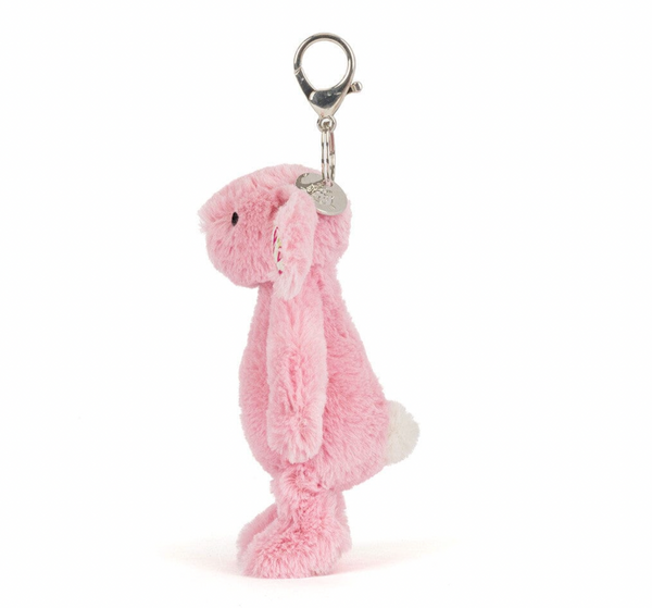Blushkin Blossom Bunny Bag Charm - Jellycat