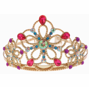 Bejewelled Tiara, Gold - Great Prentenders