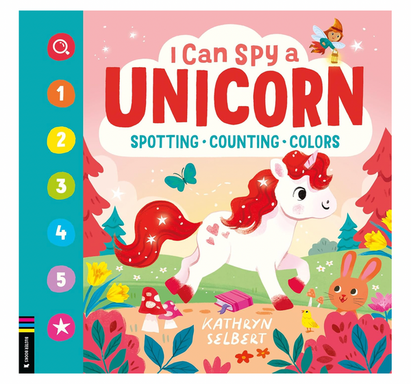 I Can Spy a Unicorn: Spotting, Counting, Colours -Kids Book