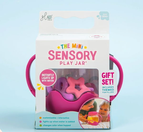 Mini Sensory Play Jar - Pink Gumdrop - Jellystone