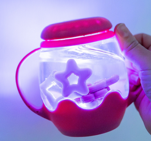 Mini Sensory Play Jar - Pink Gumdrop - Jellystone