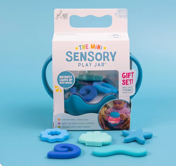 Mini Sensory Play Jar - Blue Lagoon - Jellystone