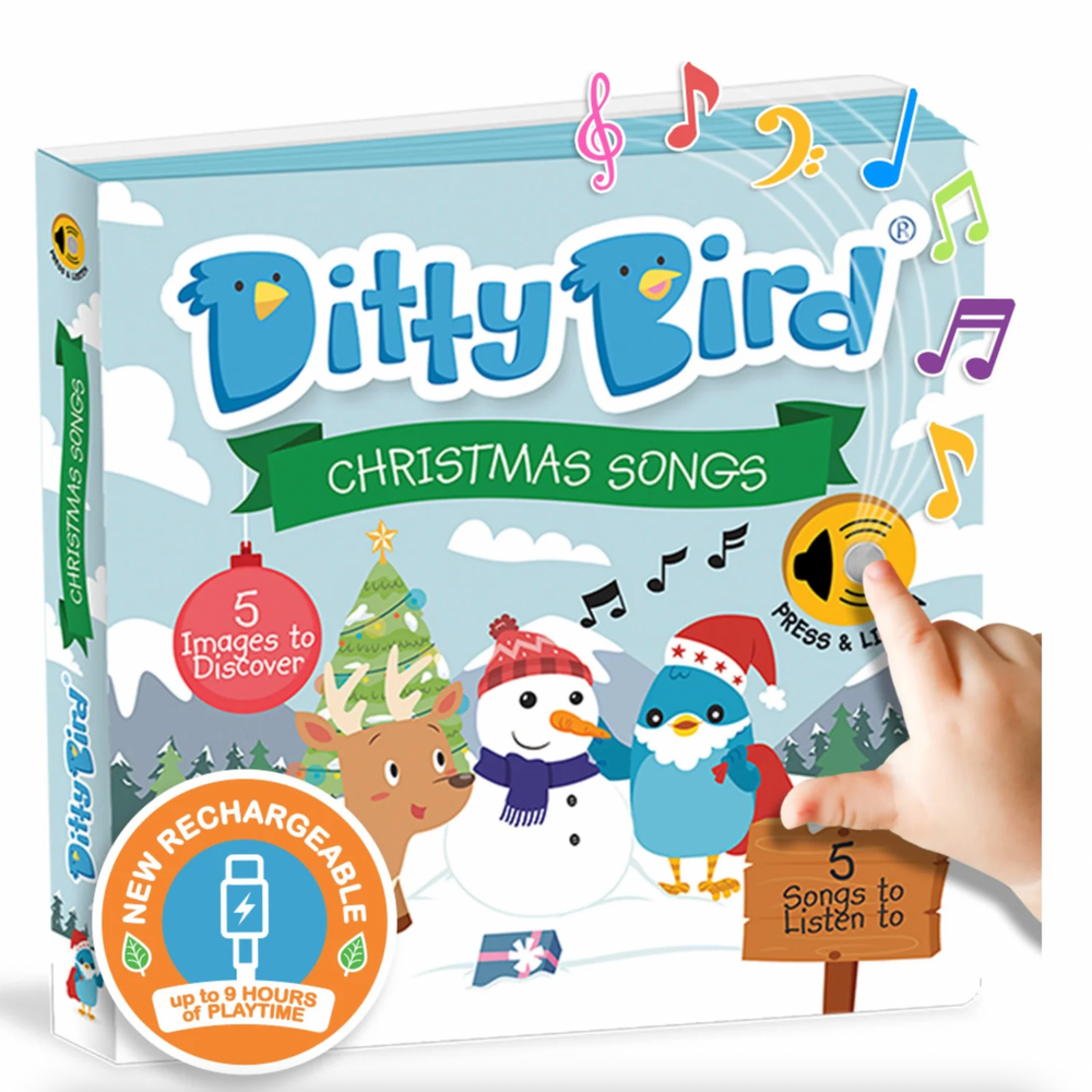 Musical Book - Christmas Songs - Ditty Bird