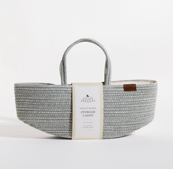 Cotton Rope Storage Caddy - Sage - Living Textiles