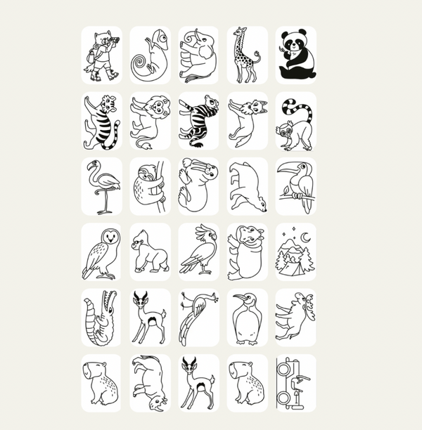 KidyDraw Mini - Animals - KidyWolf