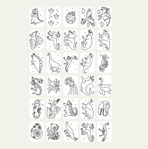 KidyDraw Mini - Dinosaurs - KidyWolf