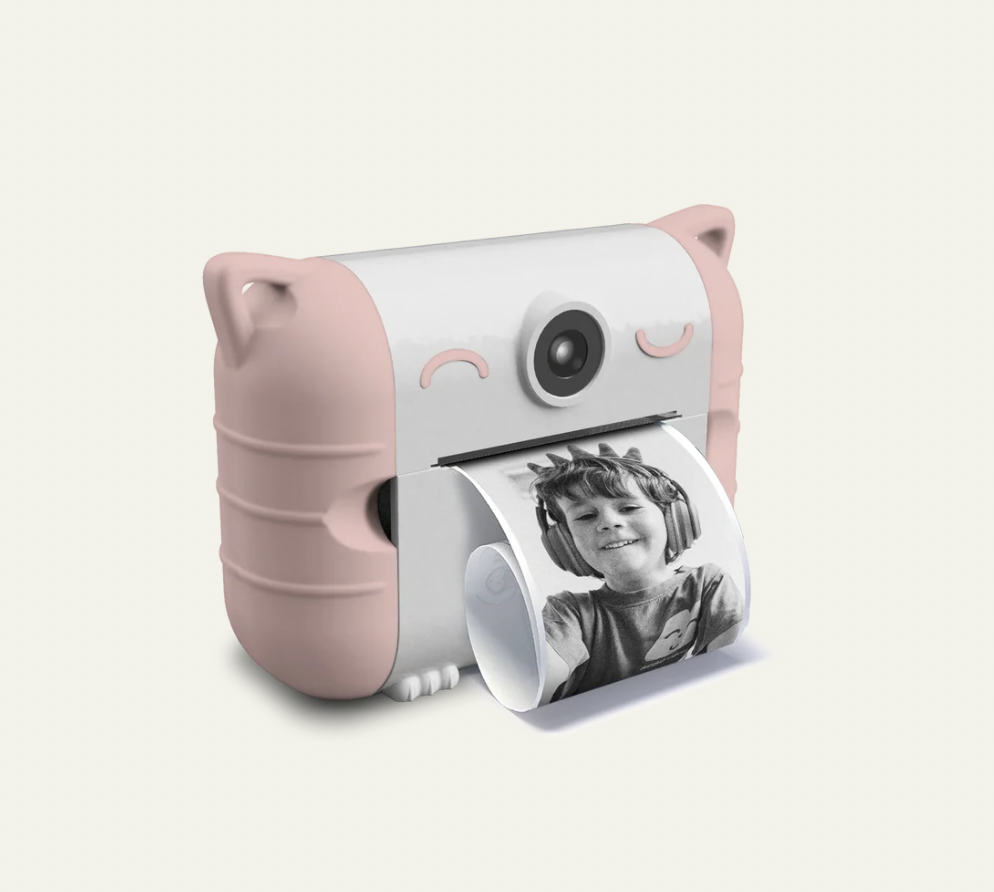 KidyPrint Thermal Printing Camera - Peach - KidyWolf