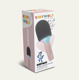 KidyMic Kareoke Microphone - Pink - KidyWolf
