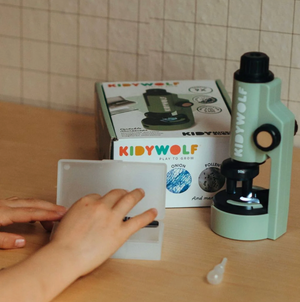 KidyMicroscope Portable Microscope - Green - KidyWolf