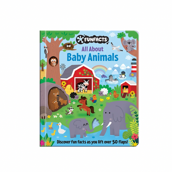 Lift the Flap Board Book - Baby Animals
