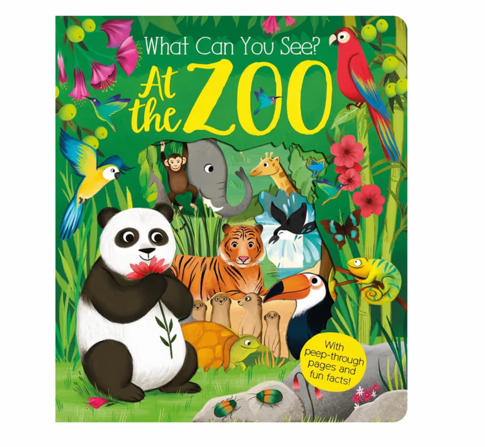 What Can You See? At the Zoo - Book