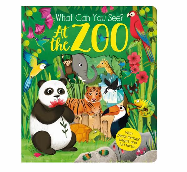 What Can You See? At the Zoo - Book