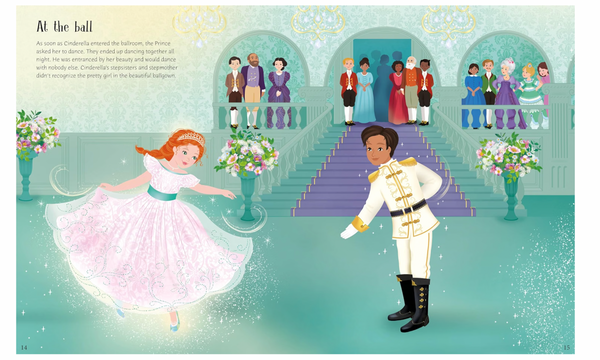 Sticker Dolly Dressing Cinderella - Sticker Book