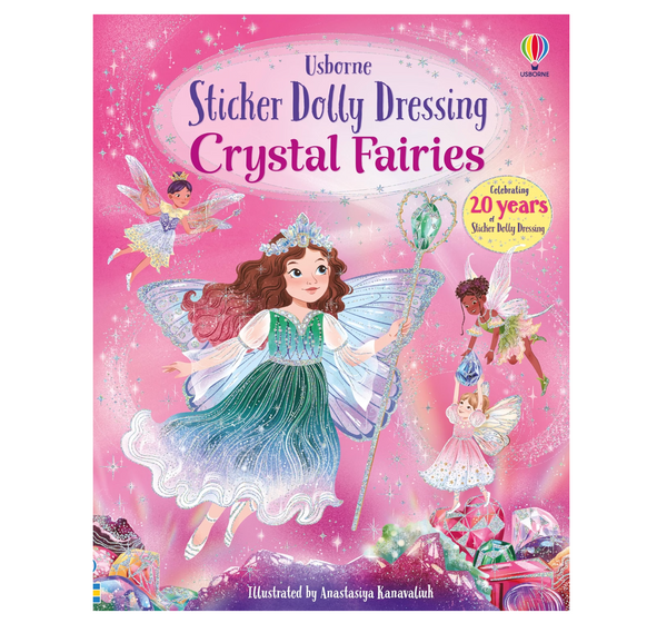 Sticker Dolly Dressing Crystal Fairies - Sticker Book
