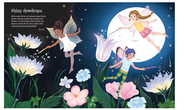 Sticker Dolly Dressing Crystal Fairies - Sticker Book