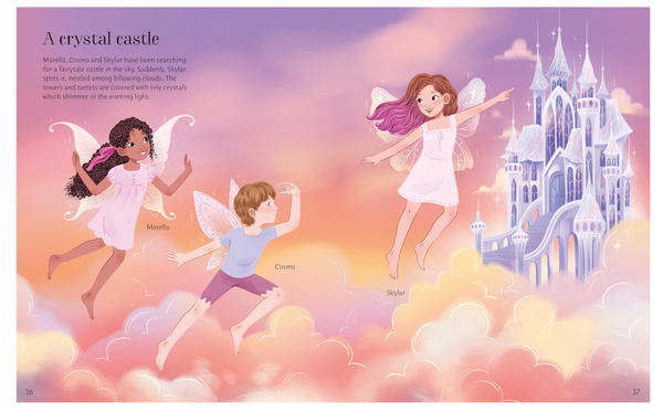 Sticker Dolly Dressing Crystal Fairies - Sticker Book
