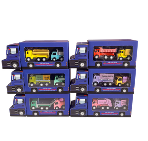 Pull Back Truck - 2pcs Set Assorted - Discovery Zone