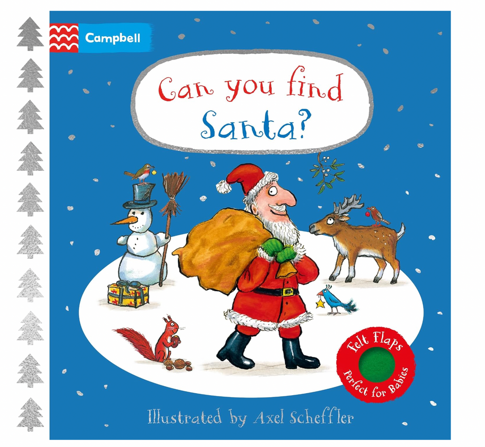 Can You Find Santa?: A Felt Flaps Book
