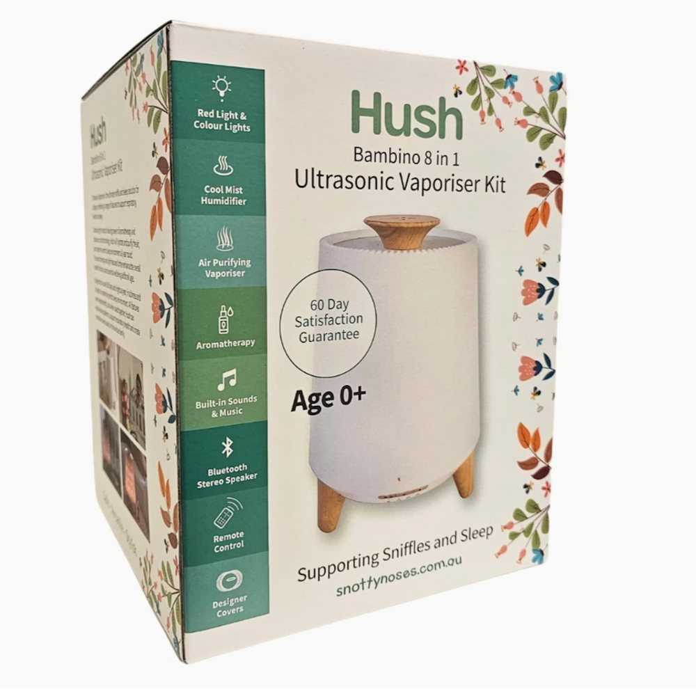 Snotty Noses 8-in-1 Hush Bambino Cool Mist Vaporiser - Snotty Noses