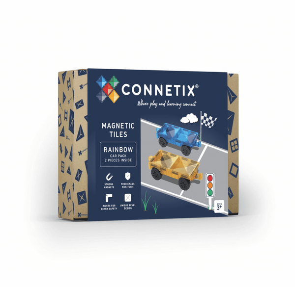 Car Pack - 2 pc - Connetix Tiles