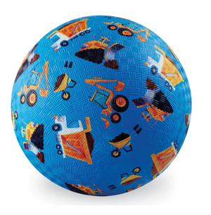 5 inch Playground Ball - Construction Blue - Crocodile Creek