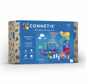 Rainbow Ball Run Expansion Pack 66 pc - Connetix Tiles