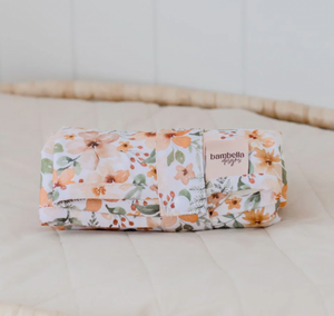 Waterproof Travel Change Mat | Bloom - Bambella Designs