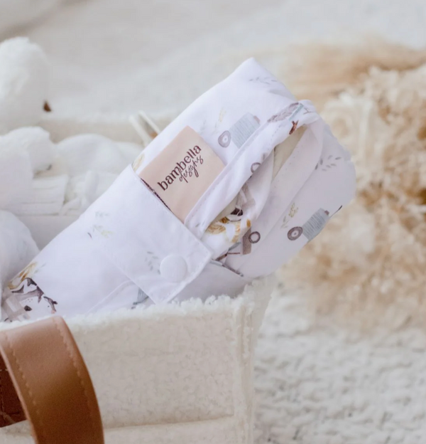 Waterproof Travel Change Mat | Oakwood Farm - Bambella Designs