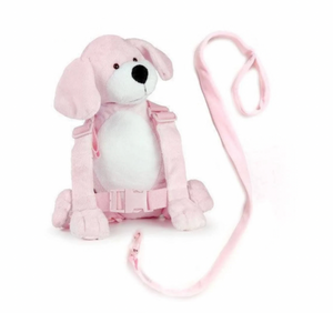 2-in-1 Harness Buddy - Pink Puppy - Playette