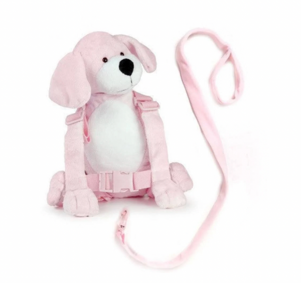 2-in-1 Harness Buddy - Pink Puppy - Playette