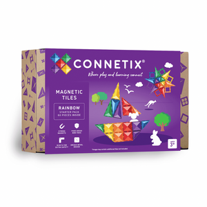 Rainbow Starter Pack 60 pc - Connetix Tiles