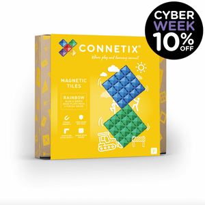 Base Plate pack 2 pc - Blue & Green - Connetix Tiles