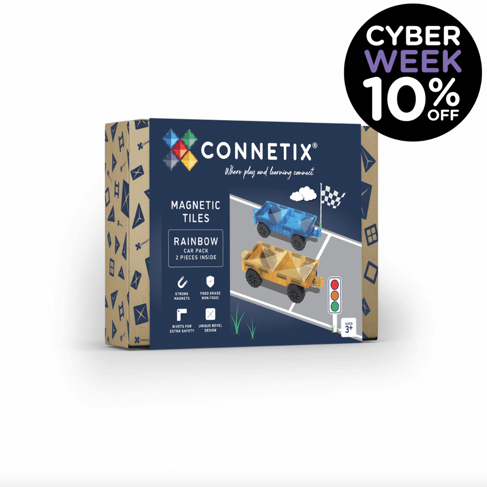 Car Pack - 2 pc - Connetix Tiles