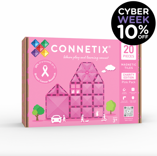 Charity Pack Pink 20 pc - Connetix
