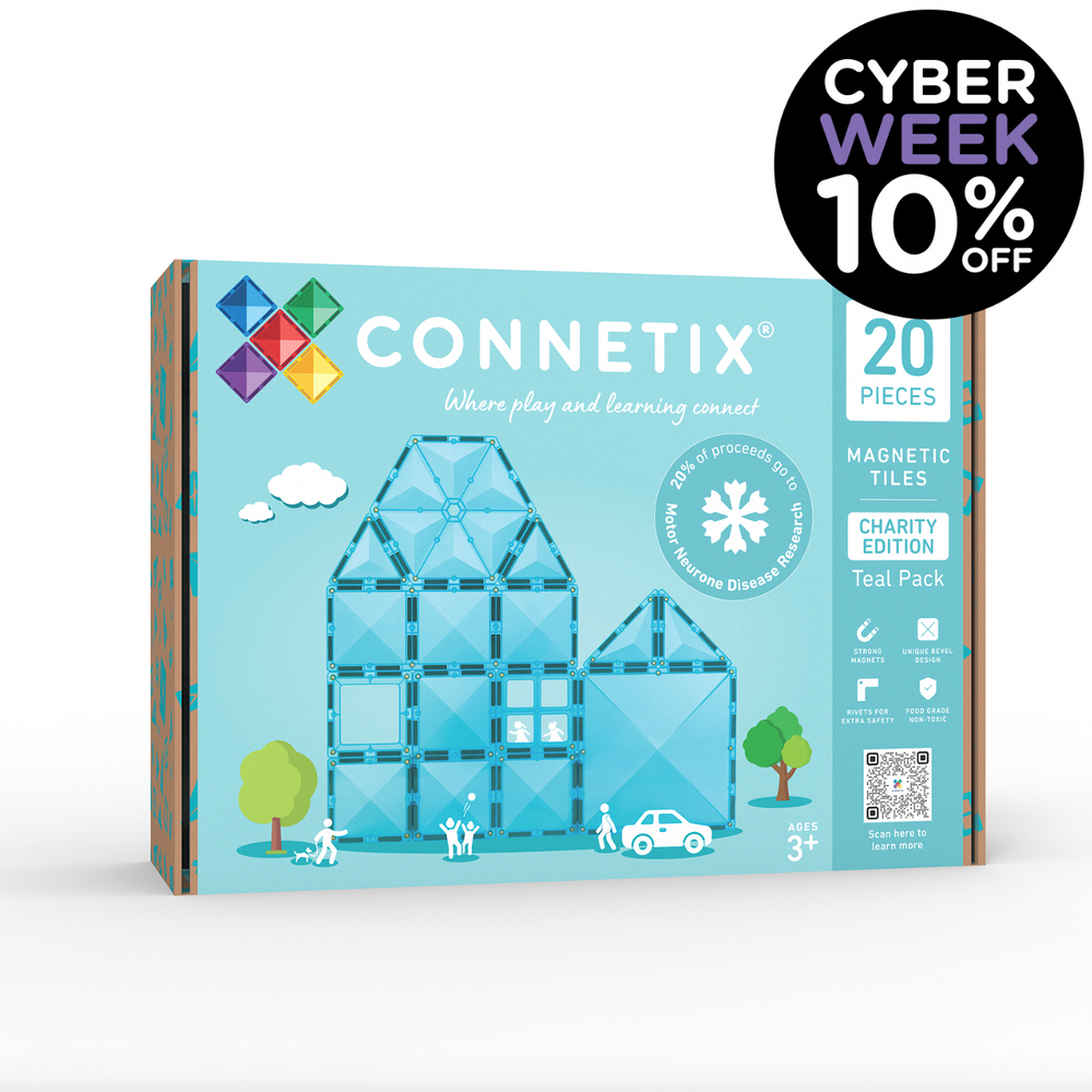 Charity Pack Teal 20 pc - Connetix