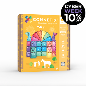 Glitter Castle Pack - 48 piece - Connetix