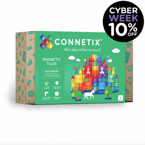 Rainbow Creative Pack - 102 pieces - Connetix Tiles