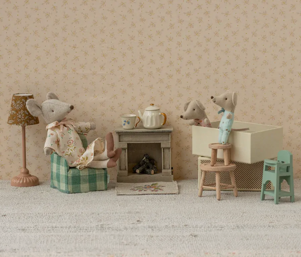 Twins Baby Mice in Matchbox - Maileg