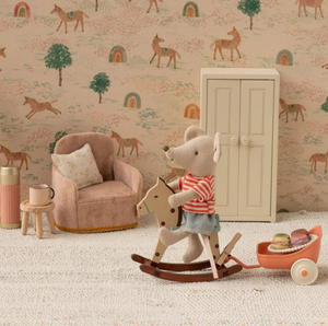 Folding Chair Mouse Rose - Maileg