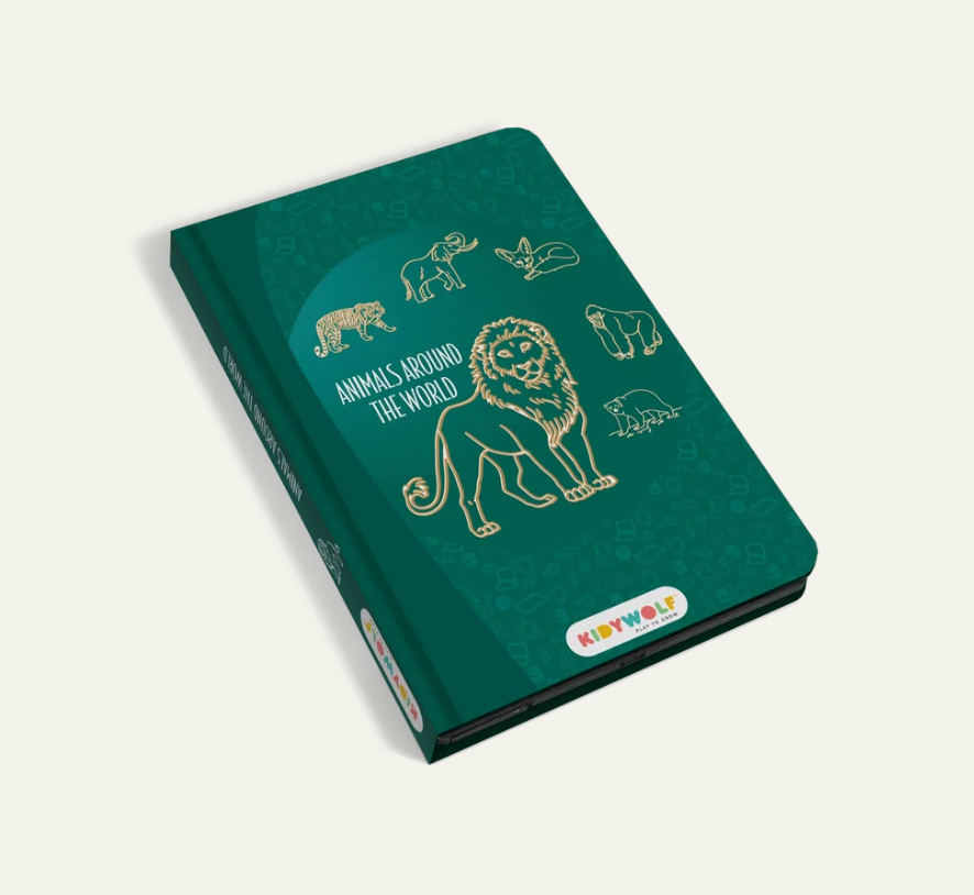 KidyDraw Mini - Animals around the World - KidyWolf
