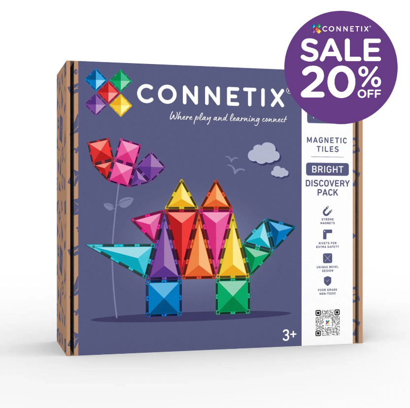 Bright Discovery Pack 32 pc - NEW - Connetix - STOCK DUE LATE SEPTEMBER