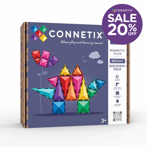 Bright Discovery Pack 32 pc - NEW - Connetix - STOCK DUE LATE SEPTEMBER