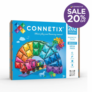 Bright Mega Pack 202 pc - NEW - Connetix - STOCK DUE LATE SEPTEMBER