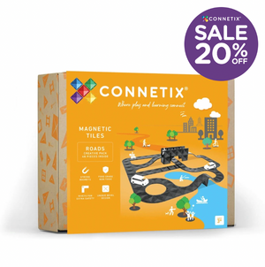 Roads Creative Pack - 48 pieces - Connetix