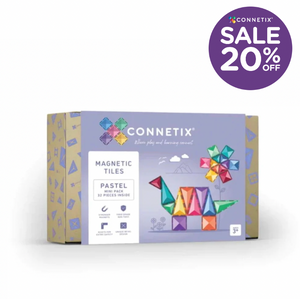 Pastel Mini Pack 32pc - Connetix Tiles