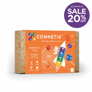 Rainbow Square Pack 42pc - Connetix