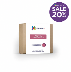 Pastel Replacement Ball Pack 16 pc - Connetix Tiles