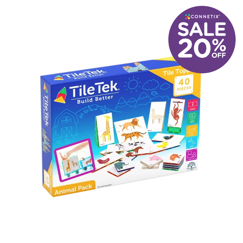 40 Piece Tile Topper - Animal Pack - TileTek